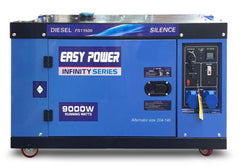Easy Power 9 kW/12.5 kVA Electric & Remote Start 3 Phase Silent Diesel Generator FS11500-380V for Power Backup, Outdoor and Residencial Use
