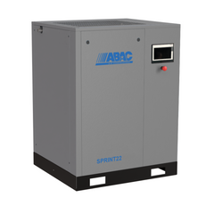 ABAC SPRINT22 Rotary Screw Compressor 30 HP – Oil-Injected Compact Industrial Air Compressor