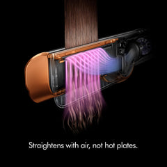 Dyson Airstrait Red Velvet & Gold HT01 Hair Straightener with 2 Years Brand Warranty