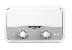 Ariston® 5.5 kW Instant Water Heater, Made in Italy Aures Slim SF 5.5 EU for Bathroom & Kitchen with 5 Years Warranty, Express Installation Available