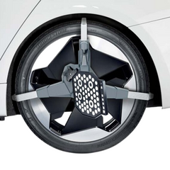 BEISSBARTH Q.LIGN T.41 QG Wheel Alignment Floor-Mounted Support Column, Turnplates & Q.Grip Wheel Clamps. Operation via 27" Monitor