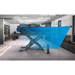 BEISSBARTH Q.LIGN T.41 QG Wheel Alignment Floor-Mounted Support Column, Turnplates & Q.Grip Wheel Clamps. Operation via 27" Monitor