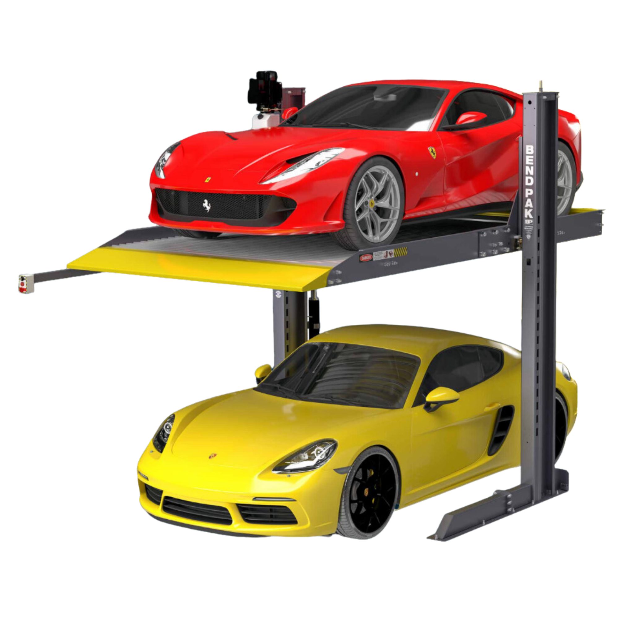 Post Compact BENDPAK PL-6000DC 2-Post Compact Car Parking Lift - Khaleejtools.com