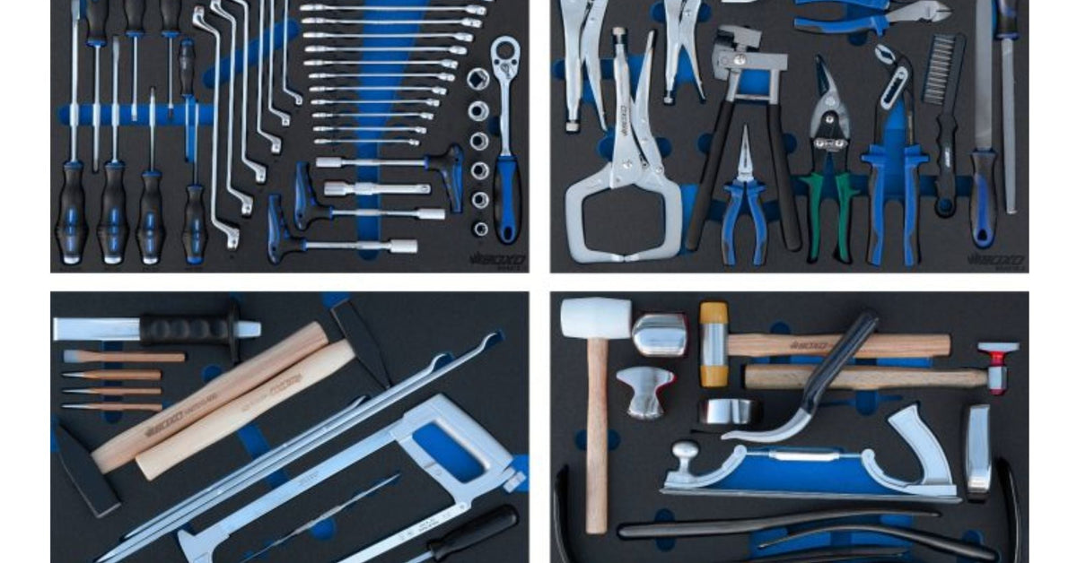 BOXO SBXA078 Bodywork Tool Set 78 Pcs for Trolley – Khaleejtools.com