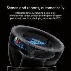 Dyson Big+Quiet Formaldehyde Air Purifier BP03, Wifi Enabled, Prussian Blue/Nickel with 2 years Dyson Warranty