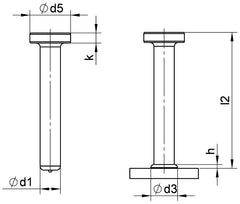 BTH Shear Connector 19mm  (Type SD)