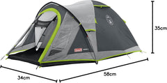 Coleman 3 Persons 180 x 110 cm Darwin 3 Plus Camping Tent