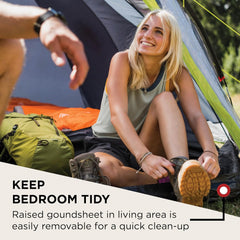 Coleman 3 Persons 180 x 110 cm Darwin 3 Plus Camping Tent