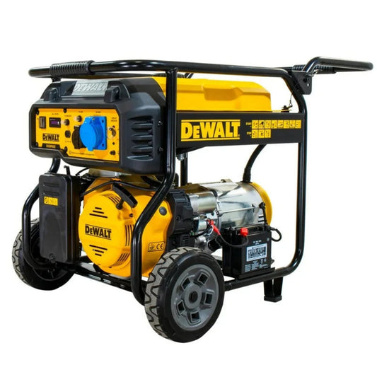 DeWALT 8.5kW Portable Petrol Generator DXGNP85E, for Outdoor and Home Use