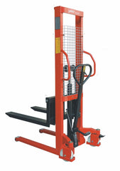 KT Plus Manual Stacker, Loading Capacity 1500 KG, Maximum Lifting Height 3000 mm for Warehouse and Material Handling with 1 Year Warranty