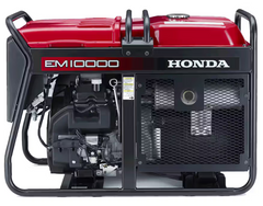 Honda® EM10000, 9 kVA Electric Start 220V Single Phase AVR Petrol Generator with Battery