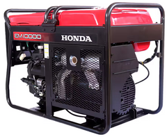 Honda® EM10000, 9 kVA Electric Start 220V Single Phase AVR Petrol Generator with Battery