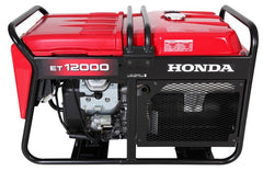Honda® ET12000, 11 kVA Electric Start 380V Three Phase AVR Petrol Generator with Battery