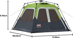 Coleman 6 Persons 274.5 x 305 cm Fastpitch™ Instant Cabin 6 Camping Tent