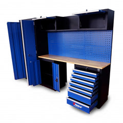 VTools  Garage Storage Workstation with 7-Drawer Tool Cabinet