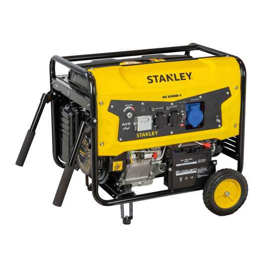 Stanley 6.5 kW Petrol Generator SG6500B-1 For Domestic, Office and Outdoor Use