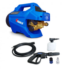 VTools 105 Bar Electric Induction Pressure Washer With 5 Meter Hose