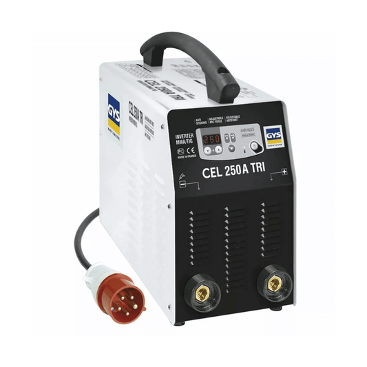 GYS MMA/TIG Inverter Welder 3Ph 250A W/Out Kit