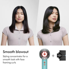 Dyson Supersonic Nural Ceramic Patina & Topaz Orange HD16 Hair Dryer with 2 Years Brand Warranty