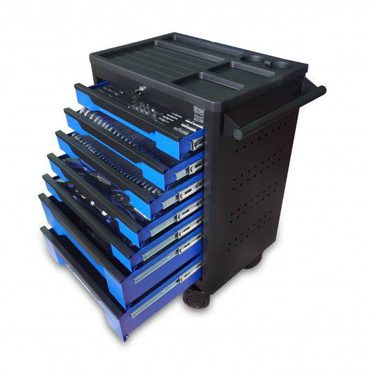 VTools 389Pcs Heavy-Duty Tool Cabinet with 7 Drawers