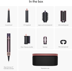 Dyson Airwrap i.d. Multi-Styler & Dryer Staight+Wavy Jasper Plum HS08 with 2 Years Brand Warranty