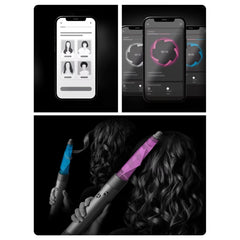 Dyson Airwrap i.d. Multi-Styler & Dryer Straight+Wavy Ceramic Patina & Topaz HS08 with 2 Years Brand Warranty