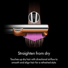 Dyson Airstrait Jasper Plum HT01 Hair Straightener with 2 Years Brand Warranty