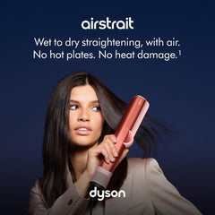 Dyson Airstrait Strawberry Bronze HT01 Hair Straightener with 2 Years Brand Warranty