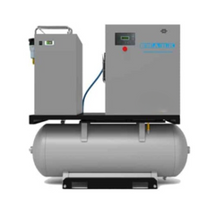 MARK MSS11-TMDD Rotary Screw Compressor 15 HP with Integrated Dryer, 500L Tank & Line Filters