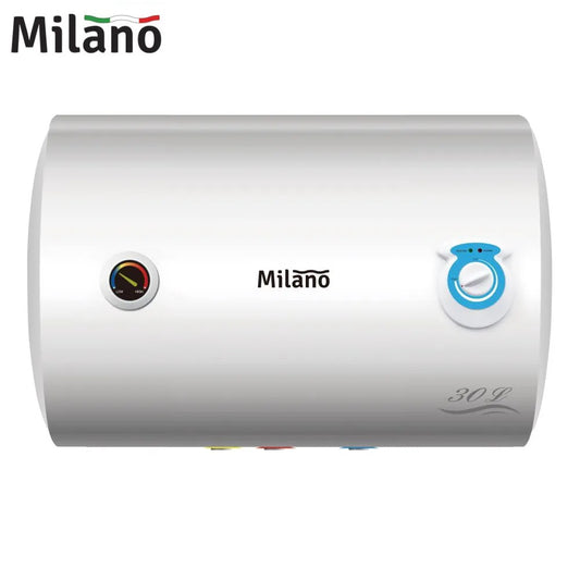 Milano 80L Horizontal Electric Water Heater, Italian Design 1.5kW with 7 Years Warranty