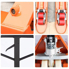 KT Plus Hand Pallet Truck, Loading Capacity 2500 KG, Fork Length 1100 mm for Warehouses Material Handling with 1 Year Warranty