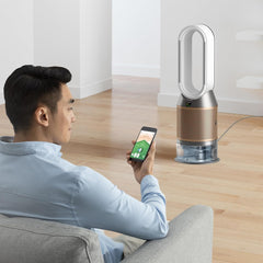 Dyson Humidify+Cool Formaldehyde Air Purifier PH04, White & Gold, Wifi Enabled, with 2 year Dyson Warranty