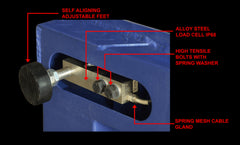 Eagle Floor Weighing Scale, PLT10M-T7, T7 Series, IP64, 1000 Kg Weight Capacity