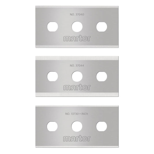 Martor | Three Hole | Industrial Razor Blades - (Various Styles)