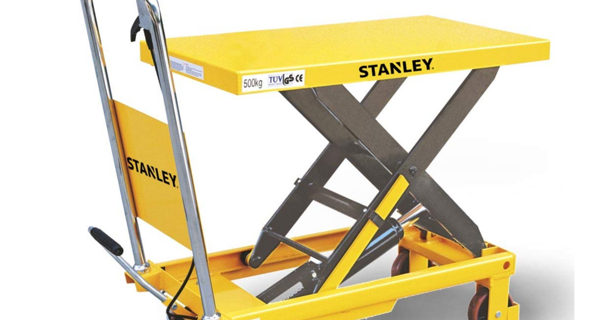 STANLEY Hydraulic Table Lifter 500 Kg - Khaleejtools.com