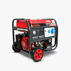 Ai Power Gasoline Generator 7000W/8000W | Portable for Job Sites & Home