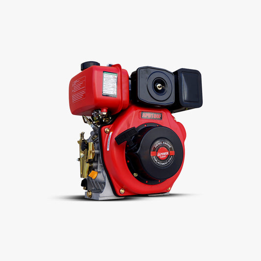 Ai Power APD186F 418cc 8.8HP 4-Stroke Air-Cooled Diesel Engine | Replacement Power for Compressors, Pumps, Tillers & More