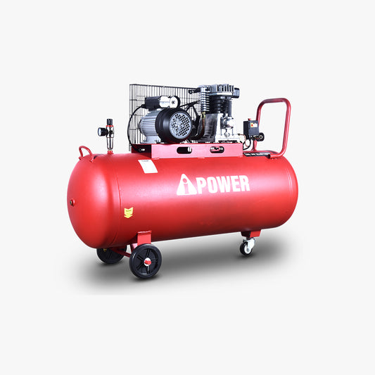 Ai Power HL20200B – 100L Belt Driven Air Compressor | Copper Induction Motor, Fast Charging, Durable Performance