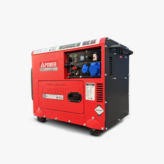 Ai Power ADG9600ES 7kW Silent Diesel Generator | 60Hz | Home Backup