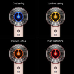 Dyson Supersonic Nural Ceramic Pink Rose Gold Hair Dryer HD16 with 2 Years Brand Warranty