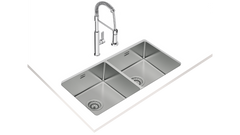 Teka Undermount Kitchen Sink With Two Bowl, BE-LINEA-RS15-2B-860, Stainless Steel, 90CM