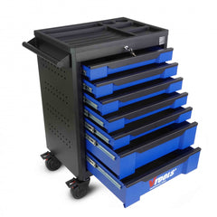 VTools 27-Inch 7-Drawer Tool Cabinet with Central Lock