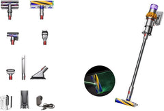 Dyson V15 Detect Absolute Cordless Yellow & Nickel Vacuum Cleaner with 4 Attachments and 2 Years Dyson Warranty