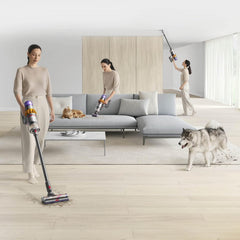 Dyson V15 Detect Absolute Cordless Yellow & Nickel Vacuum Cleaner with 4 Attachments and 2 Years Dyson Warranty