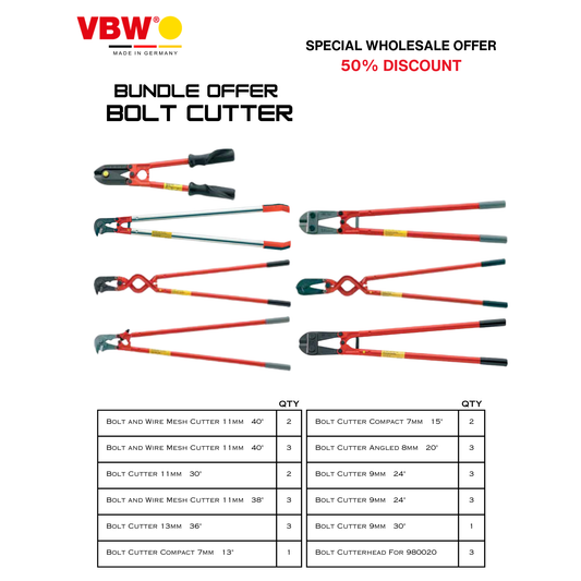 Bolt Cutters Bundle Offer (Made in Germany)