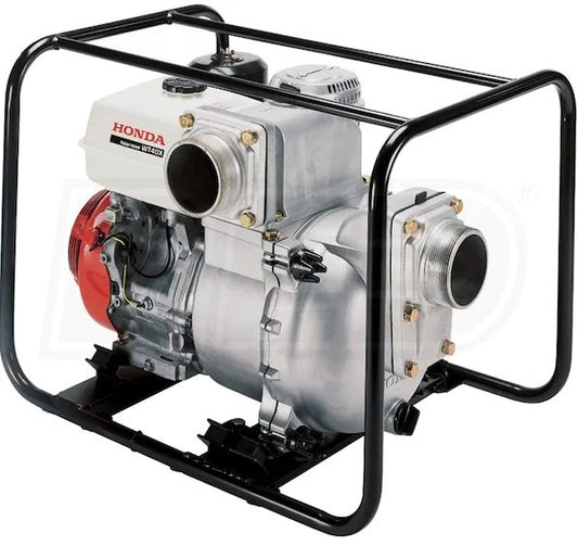 Honda® WT40XK3, 4 Inch, 389CC, Trash Pump Centrifugal Self Priming, Fuel Tank Capacity 6.1 L