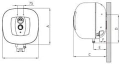 Zenith Prismo 30 Litres ZP30 1.2 kW Power Efficient Instant Water Heater with 7 Years Warranty