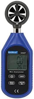 Gazelle Mini Anemometer, G9407, 0 to 30 m/s