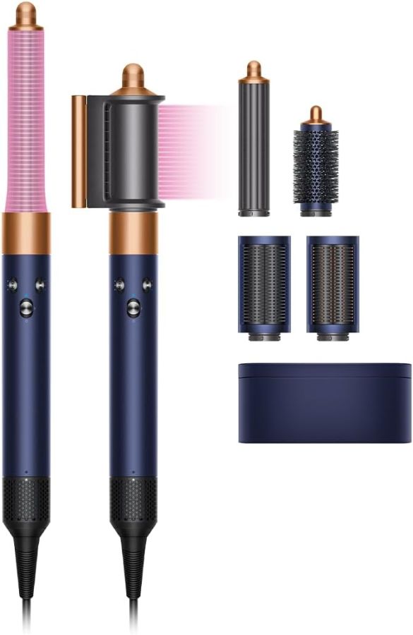 Dyson Airwrap™ Multi-Styler Complete Long Prussian Blue & Rich Copper HS05 with 2 Years Warranty, 100% Original Product, Authenticity Traceable on my dyson App