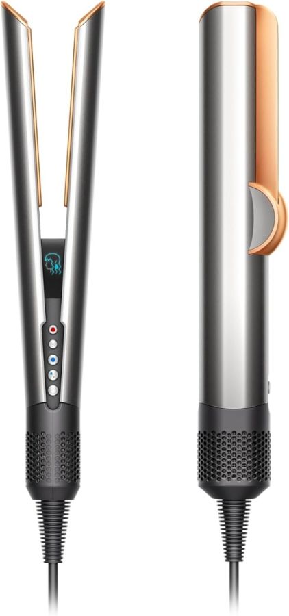 Dyson Airstrait™ Nickel & Copper HT01 Hair Straightener with 2 Years Warranty, 100% Original Product, Authenticity Traceable on my dyson App